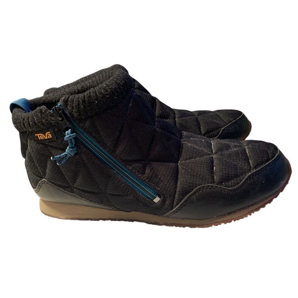 Teva ReEMBER Mid black ankle Boottie BOOTS Men’s sz 10